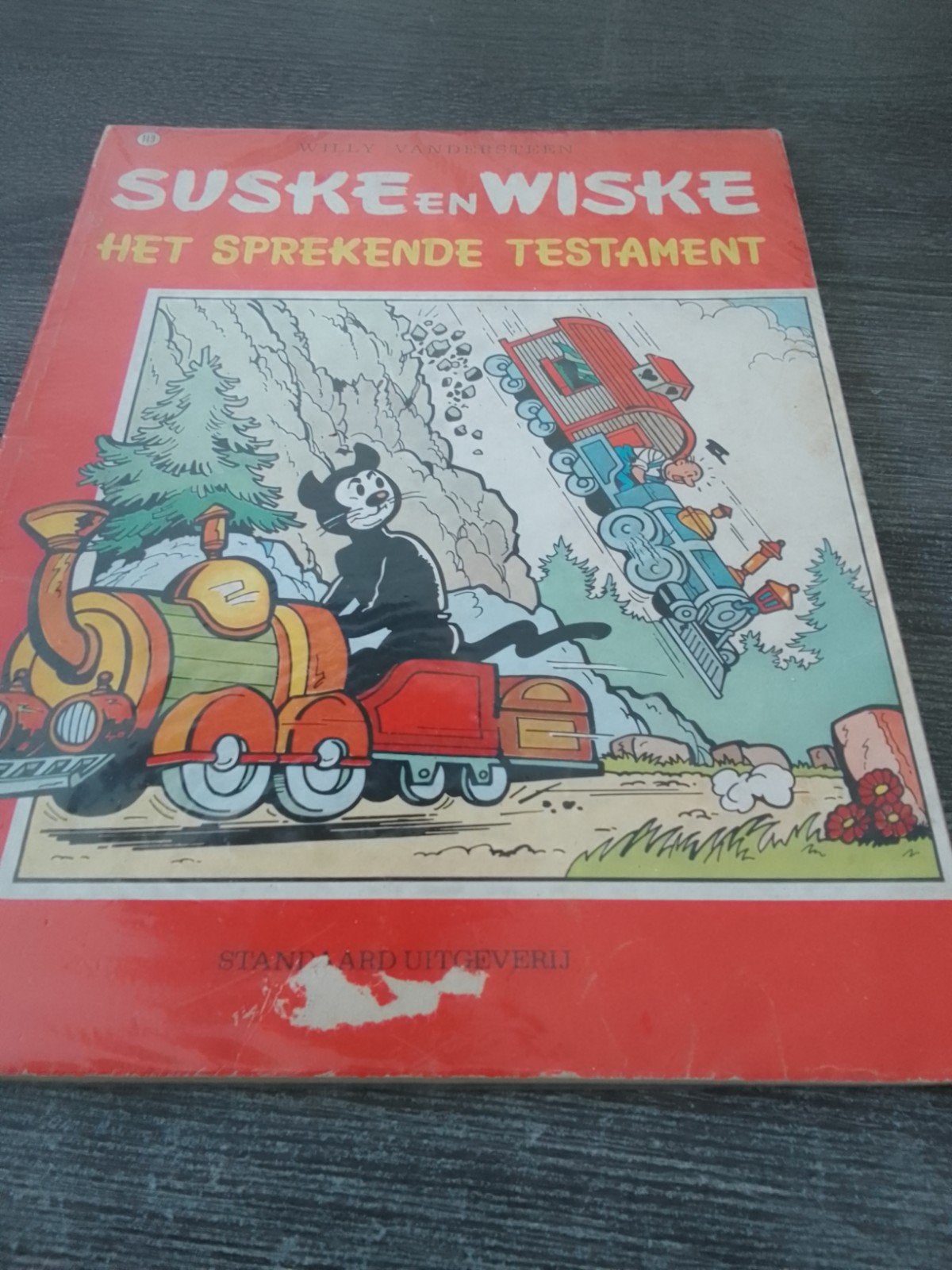 Suske en Wiske - Het Sprekende Testament, Eén stripboek, Ophalen, Gelezen, Willy Vandersteen