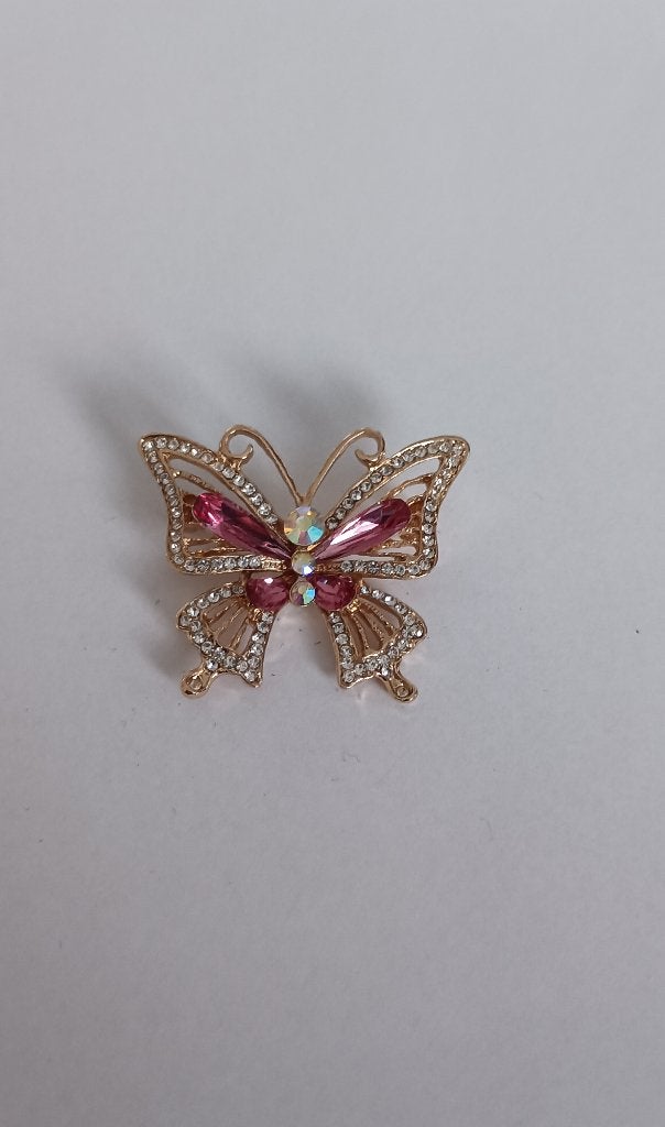 Vlinder broche, Overige materialen, 4 tot 7 cm, Overige kleuren, Nieuw