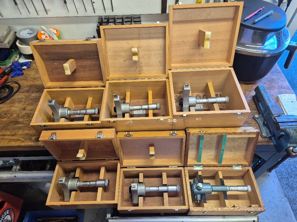 Driepunts binnenmicrometer, Ophalen, Zo goed als nieuw, Overige meters