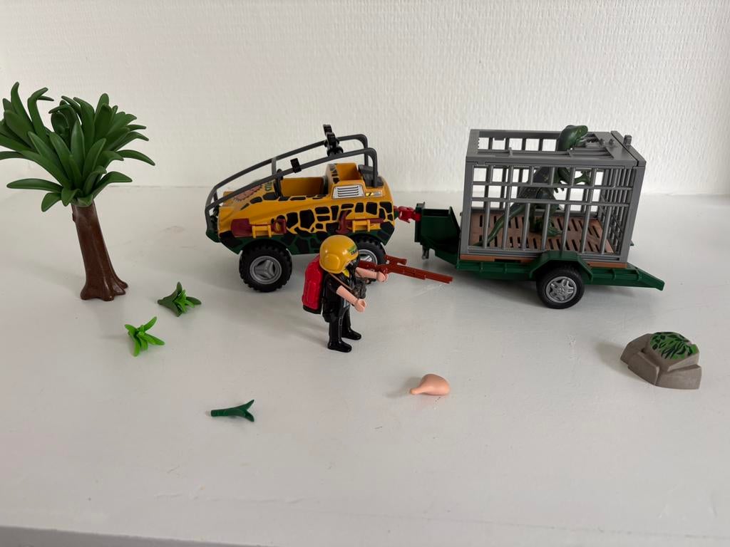 Playmobil 4175: het SaurusTeam, Ophalen, Gebruikt