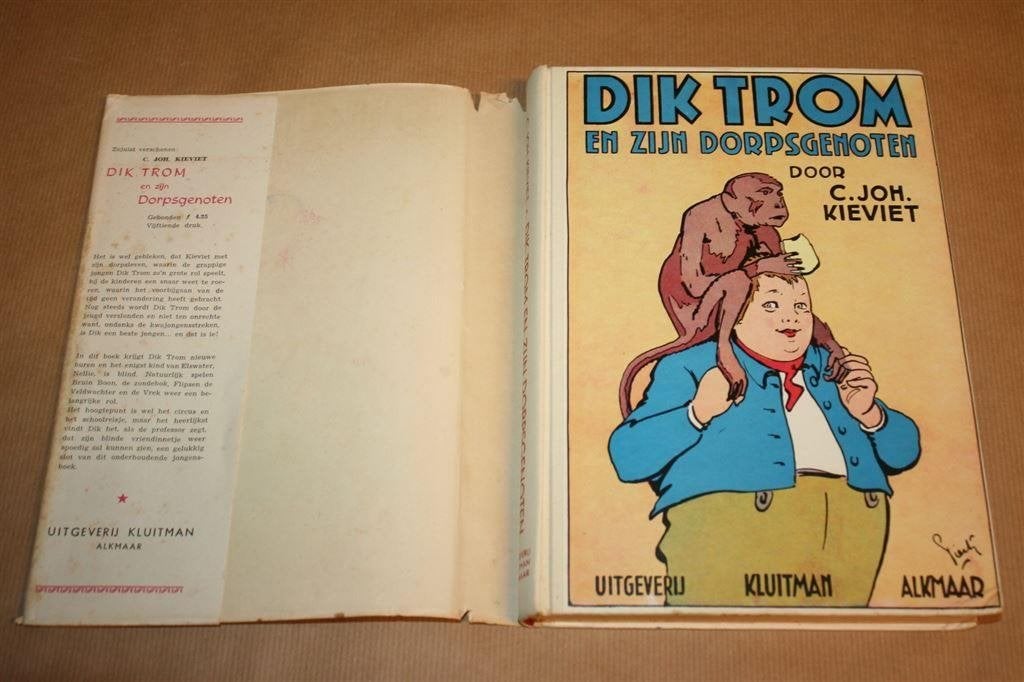 Dik Trom en zijn dorpsgenoten. Kieviet. Uitg. Kluitman 1956., Ophalen of Verzenden, Gelezen