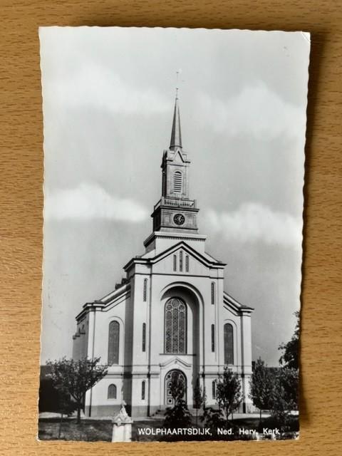 Wolphaartsdijk - Ned. Herv. Kerk, Verzamelen, Ansichtkaarten | Nederland, Verzenden, 1960 tot 1980, Gelopen, Zeeland