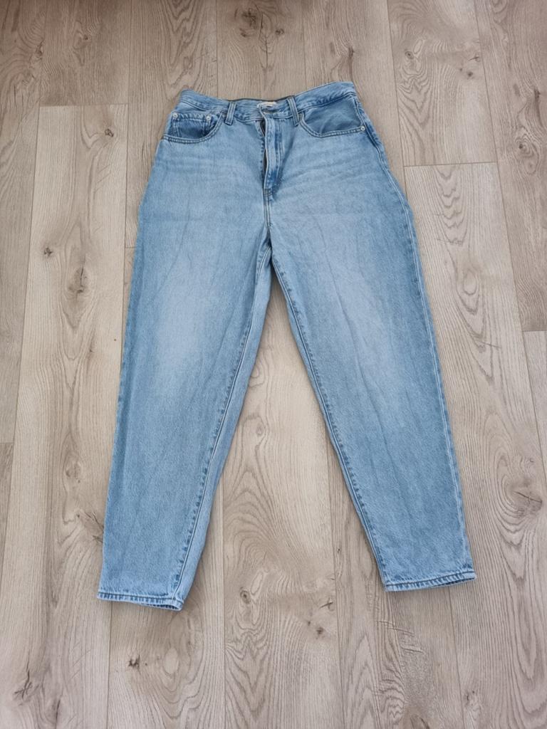 Levi's High Loose Taper Jeans W30 L29, Blauw, Ophalen of Verzenden, W33 - W36 (confectie 42/44), Gedragen