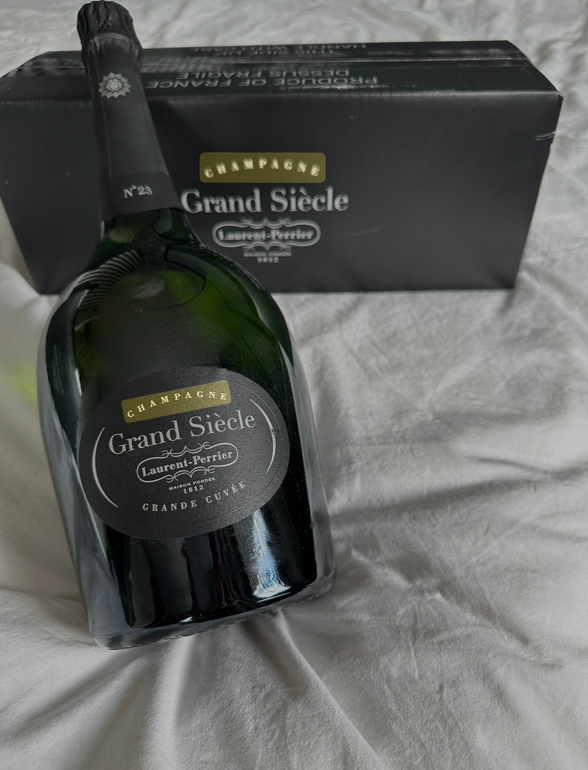 Laurent-Perrier Grand Siècle No. 23 Magnum 1.5L Champagne, Verzamelen, Wijnen, Ophalen of Verzenden, Nieuw, Frankrijk, Champagne
