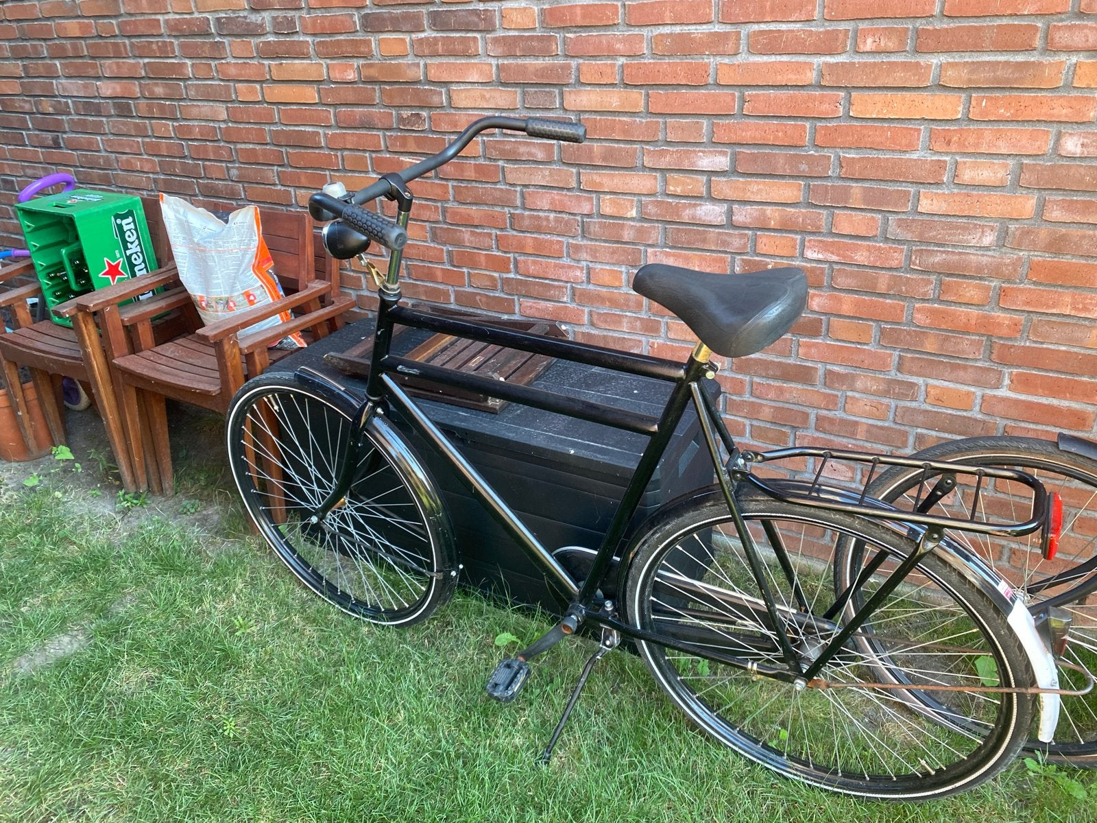 Degelijke herenfiets met hoog frame, 65 cm of meer, Ophalen, Gebruikt, Overige merken