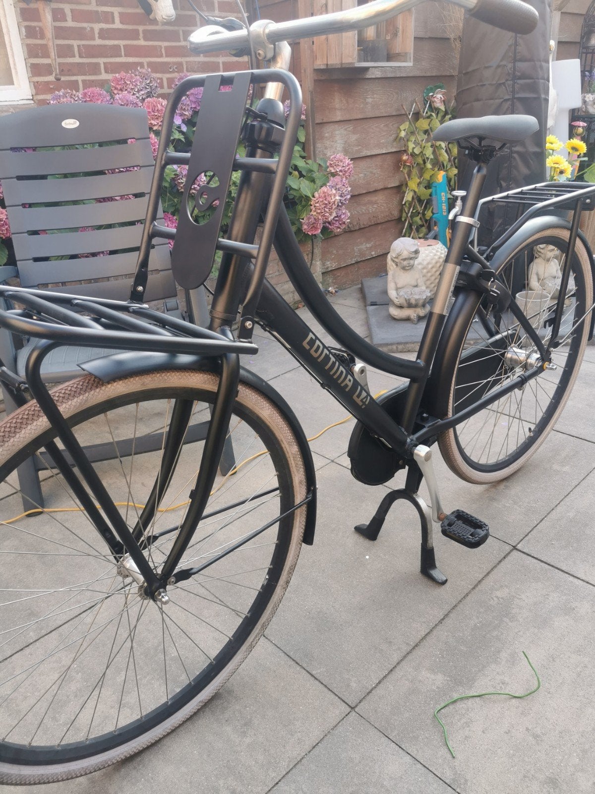 Cortina U4 Mat Zwart Transportfiets 28 inch 51cm, Fietsen en Brommers, Fietsen | Dames | Damesfietsen, 50 tot 53 cm, Ophalen of Verzenden