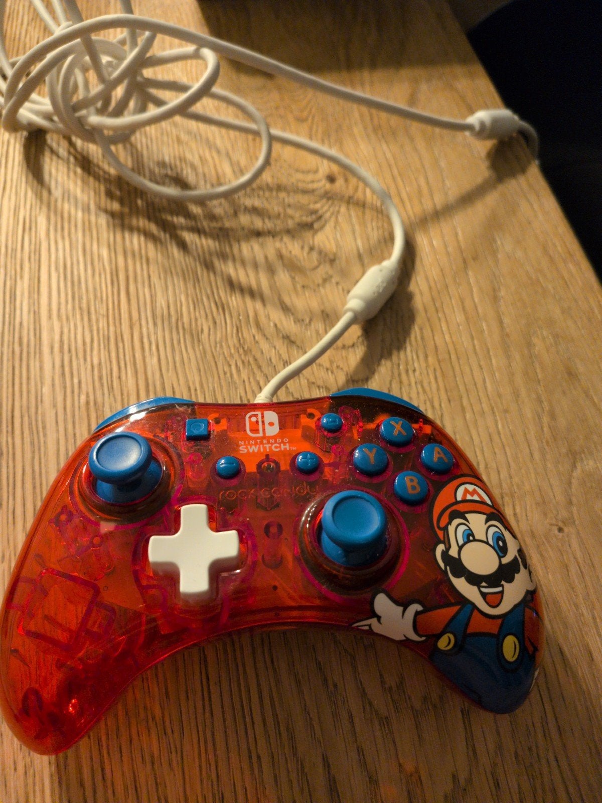 Nintendo Switch Controller - Mario Editie [PDP], Ophalen of Verzenden, Zo goed als nieuw, Met 1 controller, Switch Original