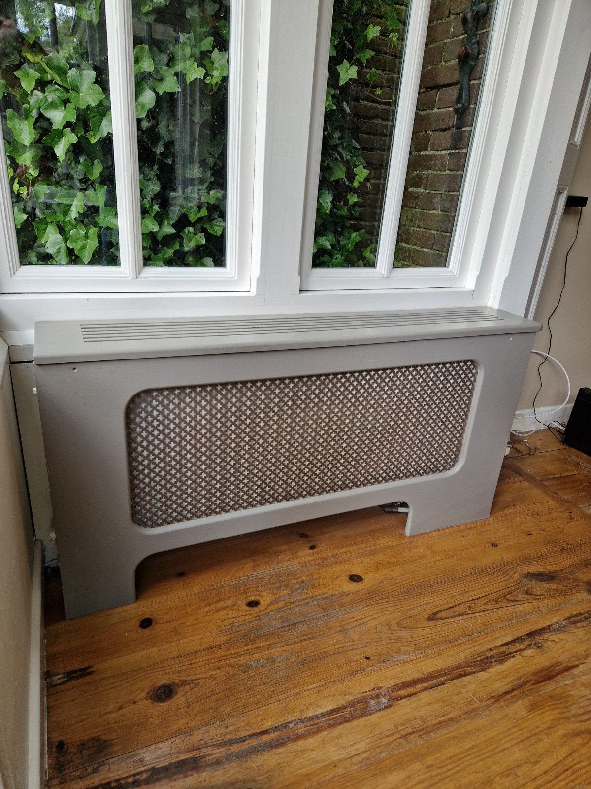 Radiatorombouw 2 x  - Grijs, Ophalen, 30 tot 80 cm, Gebruikt, Radiator