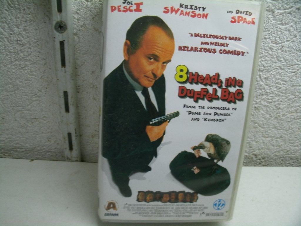 vhs 166b 8 heads in a duffel bag, Alle leeftijden, Ophalen of Verzenden, Zo goed als nieuw, Actie en Avontuur
