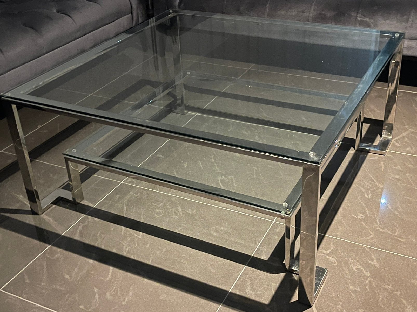 Salon tafel te koop, Ophalen, Gebruikt