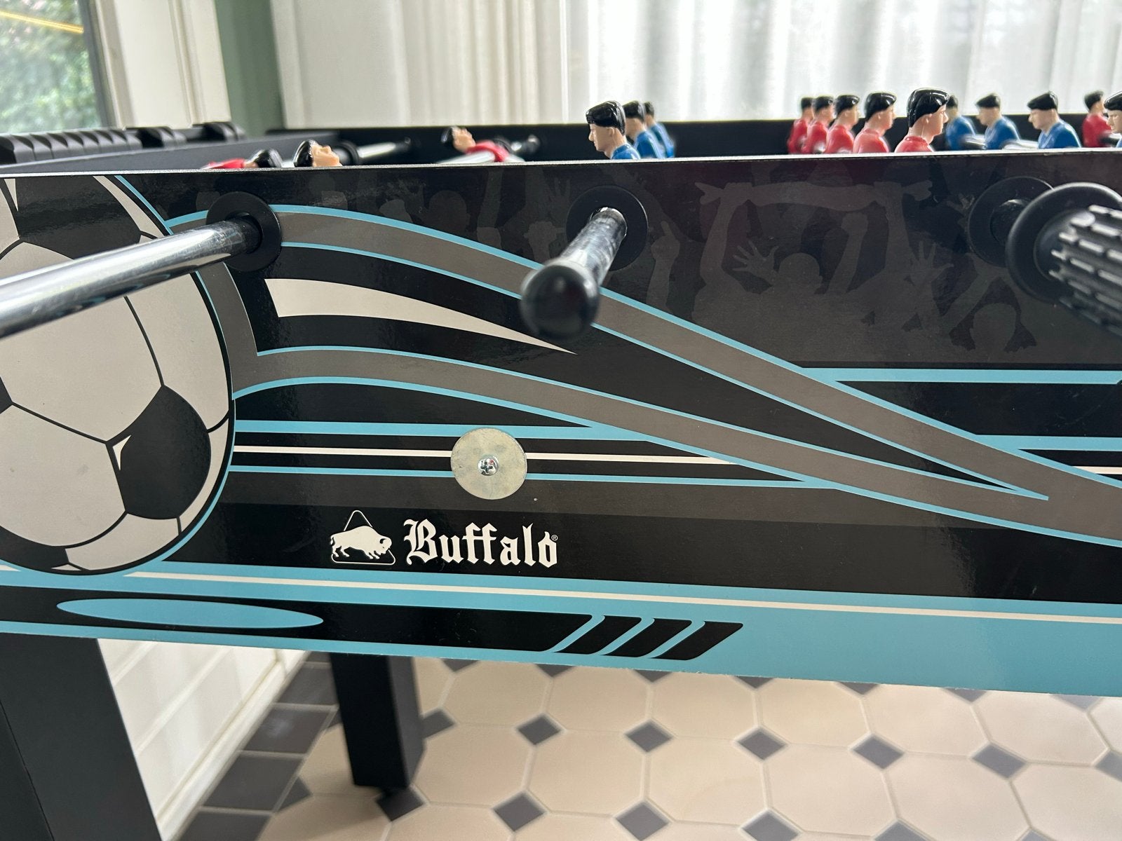 Buffalo voetbaltafel, Ophalen, Gebruikt