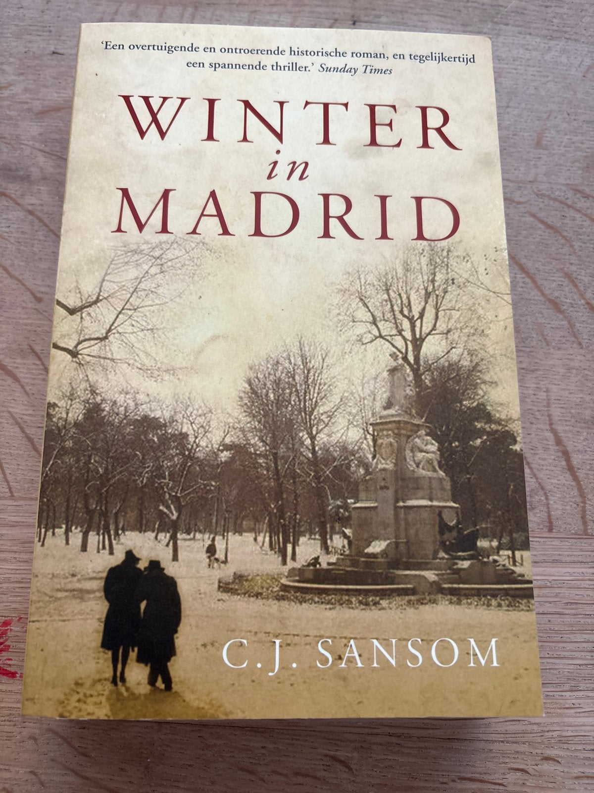 Winter in Madrid - C.J. Sansom (Historische roman), Boeken, Ophalen of Verzenden, Zo goed als nieuw, Europa overig