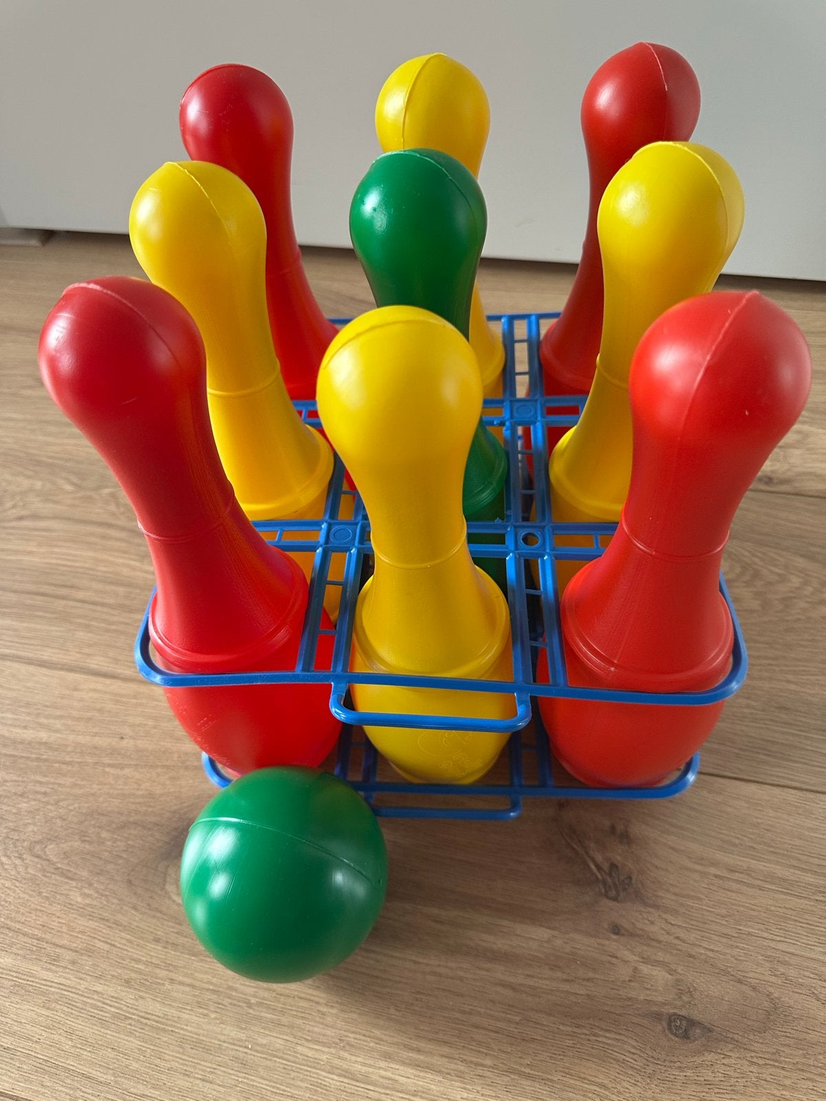 Kleurrijke Bowling Set voor Kinderen - Binnen & Buiten, Ophalen of Verzenden, Gebruikt, Jongen of Meisje