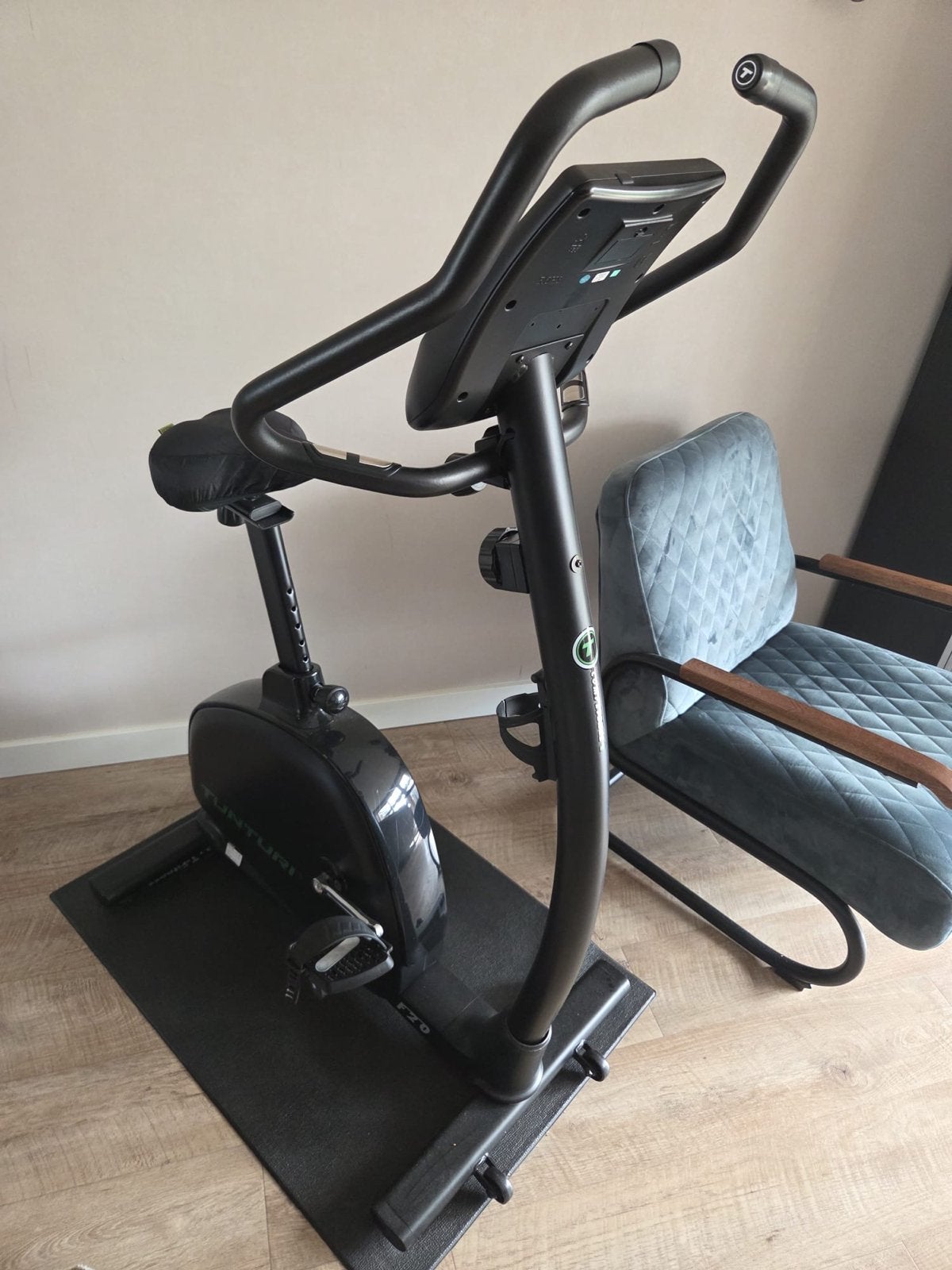 Tunturi Competence H20 Hometrainer - Zo goed als nieuw, Sport en Fitness, Ophalen, Zo goed als nieuw, Metaal, Benen