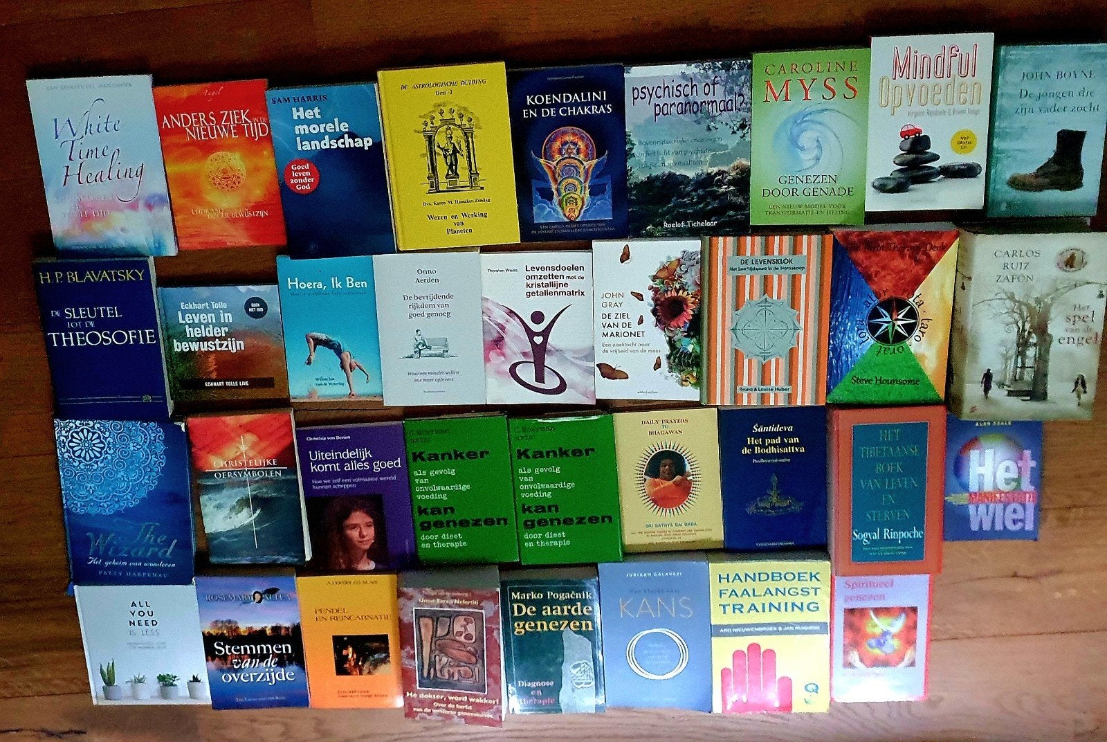 35 boeken voornamelijk esoterie in één koop, Ophalen