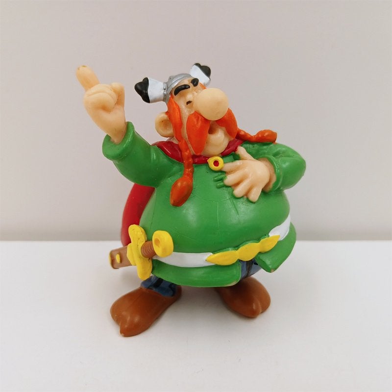 Asterix & Obelix Abraracourcix (Vitalstatistix) Plastoy 1997, Verzamelen, Stripfiguren, Ophalen of Verzenden, Asterix en Obelix