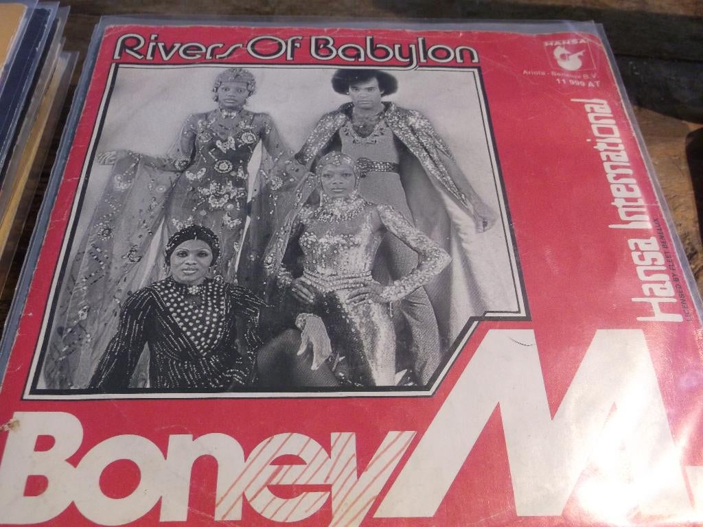 boney m Rivers of babylon 203, Gebruikt, 7 inch, Single, Ophalen of Verzenden