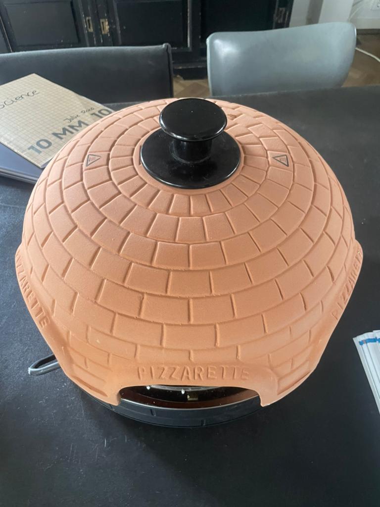 Pizzaoven / pizzarette 6persoons, Ophalen, Gebruikt, Minder dan 45 cm