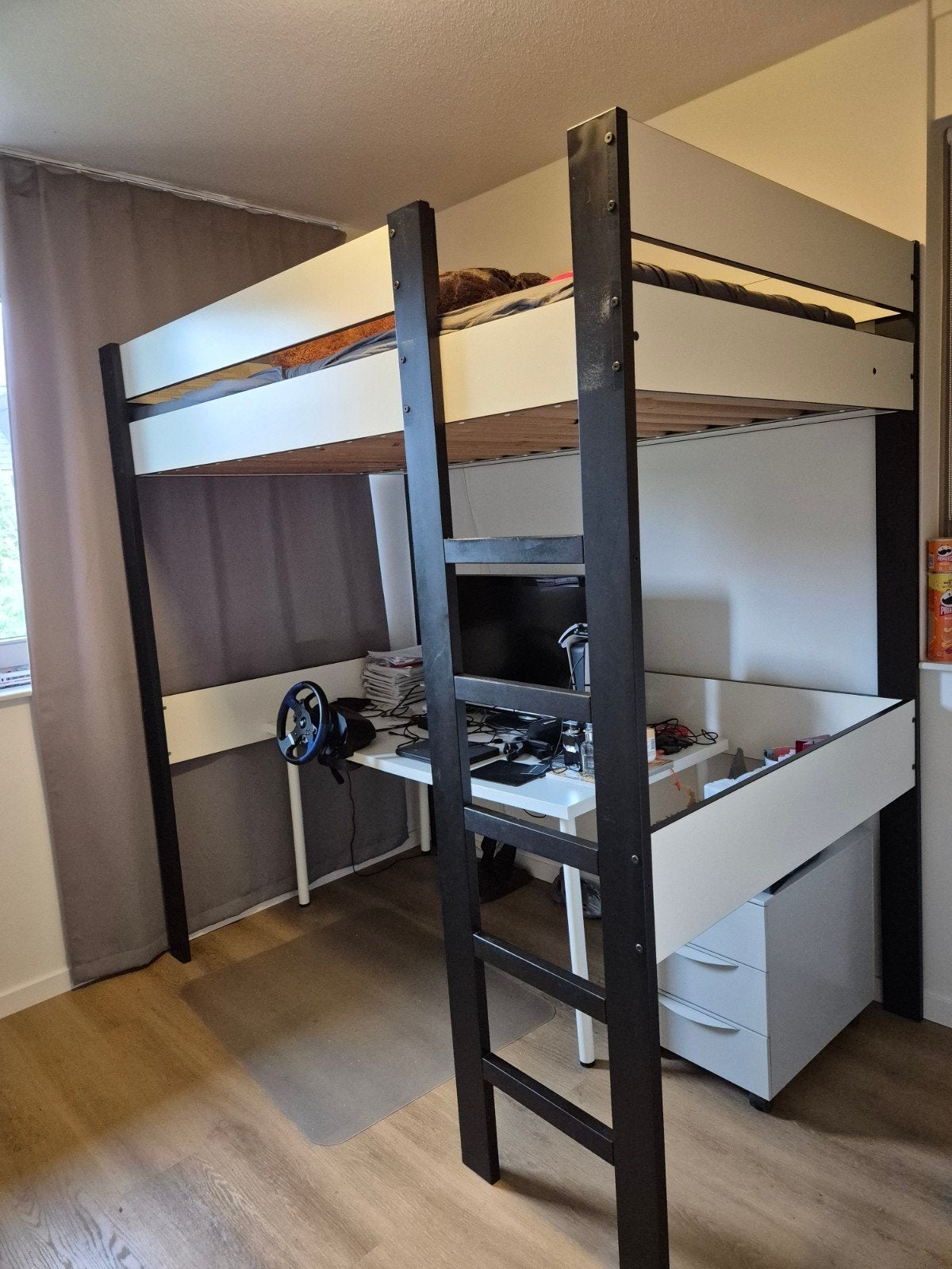 IKEA Hoogslaper LAATSTE KANS!, Ophalen, Gebruikt, Eenpersoons, 90 cm