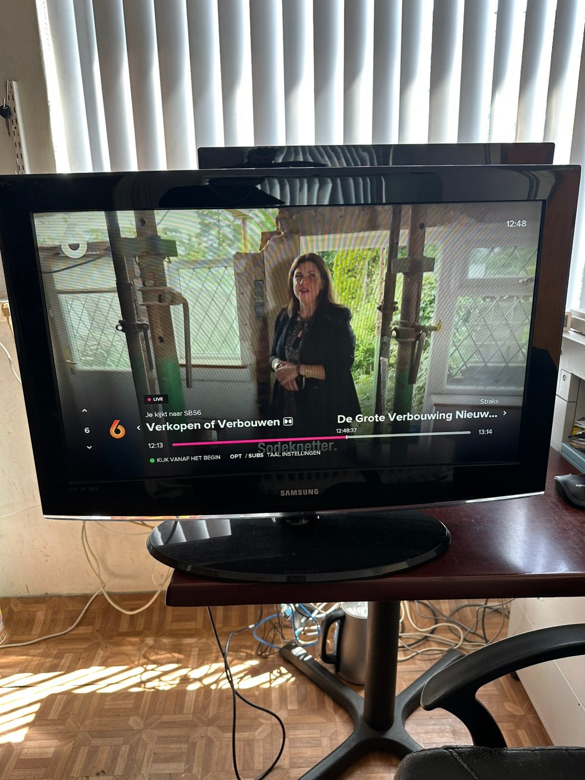 Samsung tv, Ophalen, Zo goed als nieuw, 50 Hz, Samsung