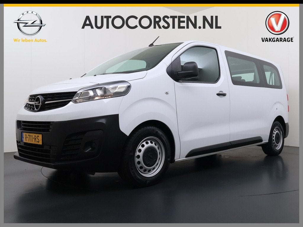 Opel Vivaro Combi 1.5CDTI 120PK L2 9-Persoons Airco Cruise C, Auto's, Opel, Voorwielaandrijving, Stof, 1634 kg, Wit