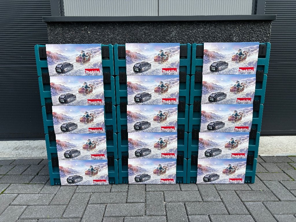 Makita Adventskalender 2026 met fan artikelen/gereedschap, Makita, Verkoop@makita.nl, Nieuw, Ophalen of Verzenden
