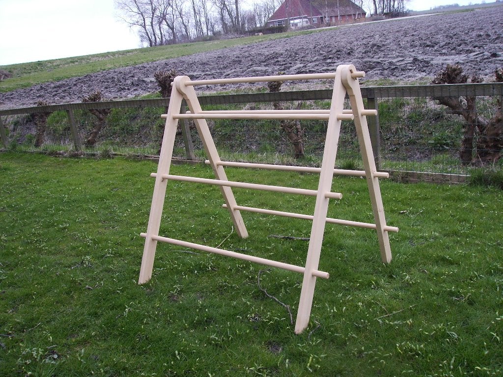 Klein Houten Wasrek - Droogrek - Linnenrek, Ophalen of Verzenden, Nieuw, Overige typen