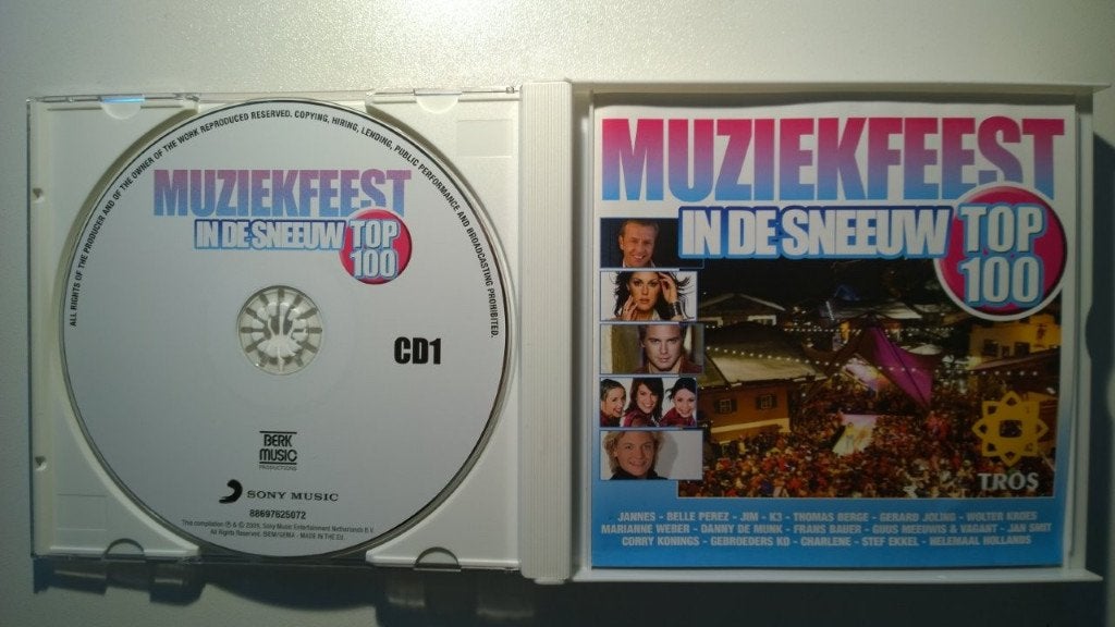 Muziekfeest In De Sneeuw Top 100 (4 CD), Ophalen of Verzenden, Zo goed als nieuw, Nederlandstalig, Album