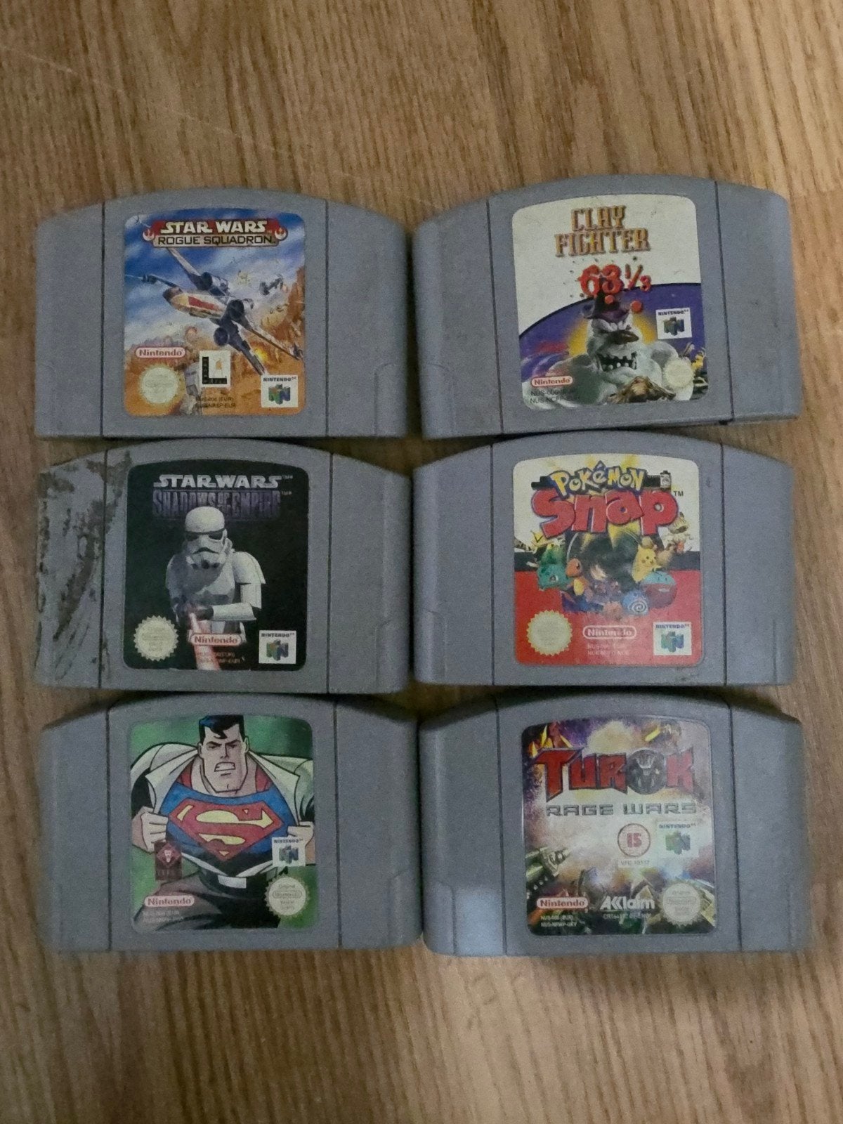 Nintendo 64 spellen – 6 stuks – €70, Spelcomputers en Games, 1 speler, Ophalen of Verzenden, Avontuur en Actie, Vanaf 3 jaar