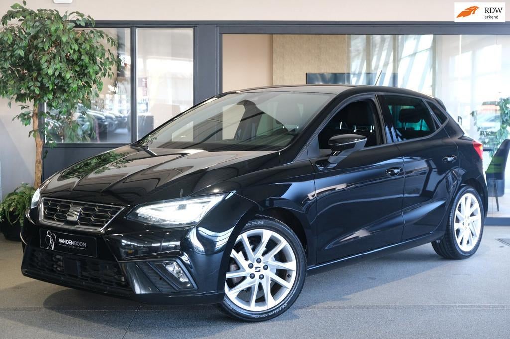 Seat Ibiza 1.0 EcoTSI FR DSG NW TYPE Navi Led Pdc Climate Cr, Auto's, Stof, Gebruikt, USB, Origineel Nederlands