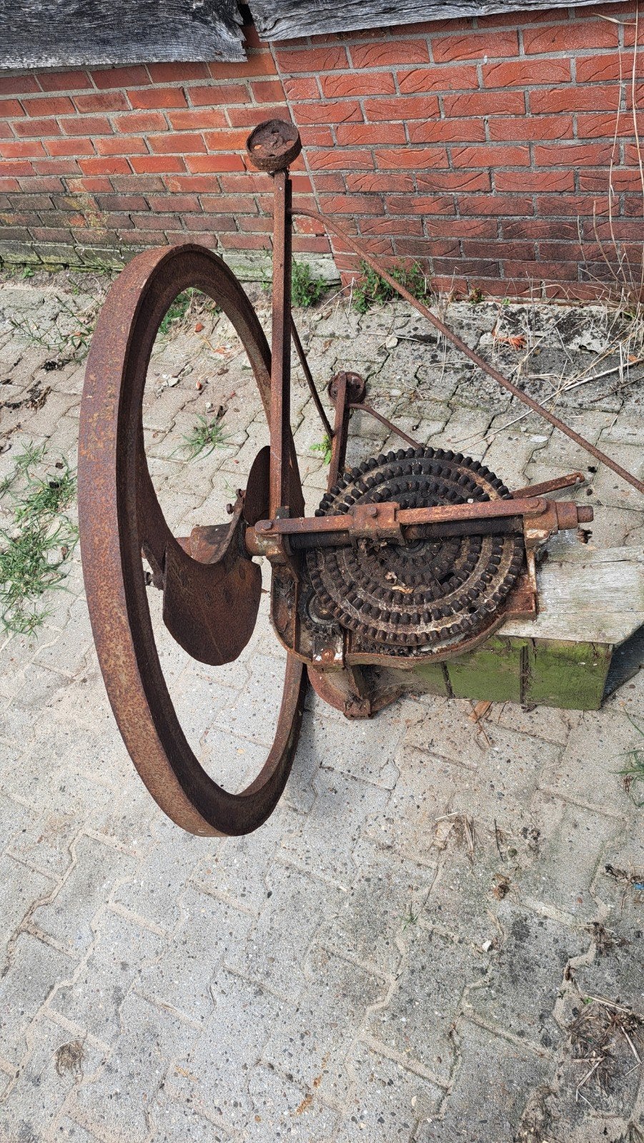 Haksel machine, Ophalen, Gebruikt