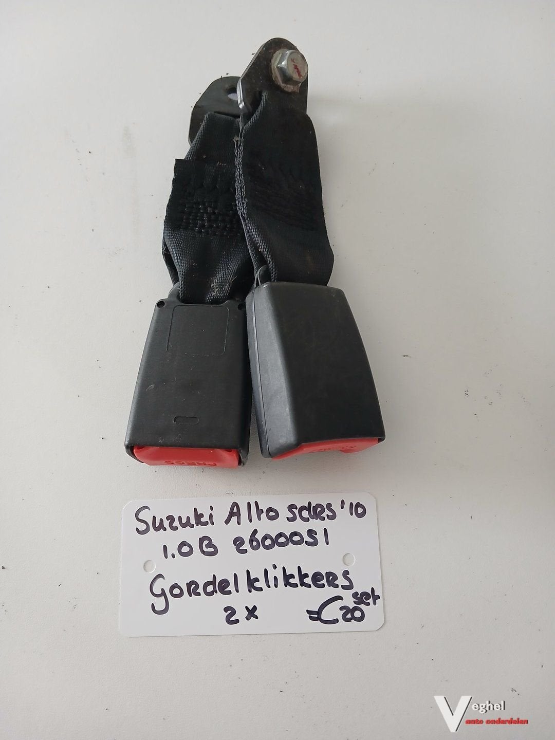 Suzuki Alto 5drs 1.0B 2600051 Gordelklikkers 2x '10