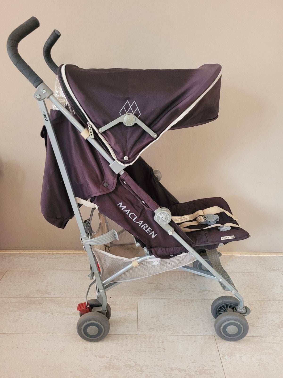 Maclaren kinderbuggy zwart, Ophalen, Zo goed als nieuw, Kinderwagen, Overige merken