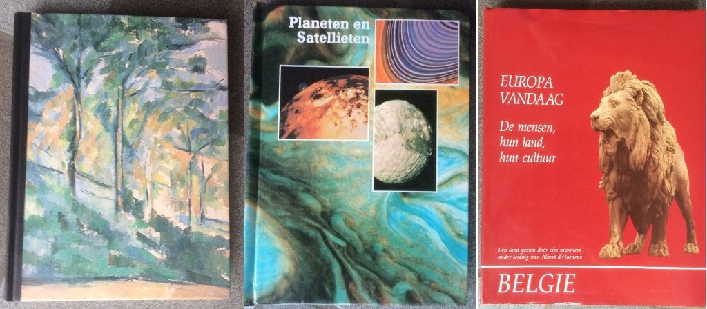 Artis historia boeken 3 stuks (het bos en de mens, planeten, Ophalen, Gelezen, ARTIS HISTORIA