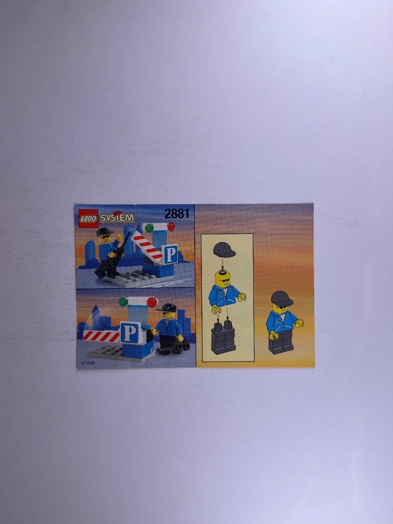 LEGO City 2881 Parking Gate Attendant, Lego, Overige typen, Ophalen of Verzenden, City