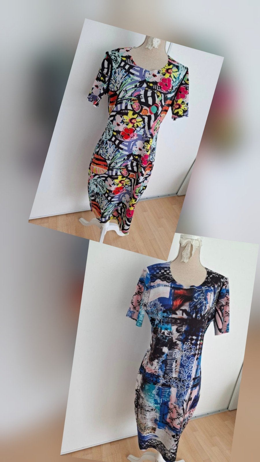 2 in 1 reversible jurk Eroke 2 zijdig draagbaar 40-42, Overige kleuren, Maat 42/44 (L), Ophalen of Verzenden, Zo goed als nieuw