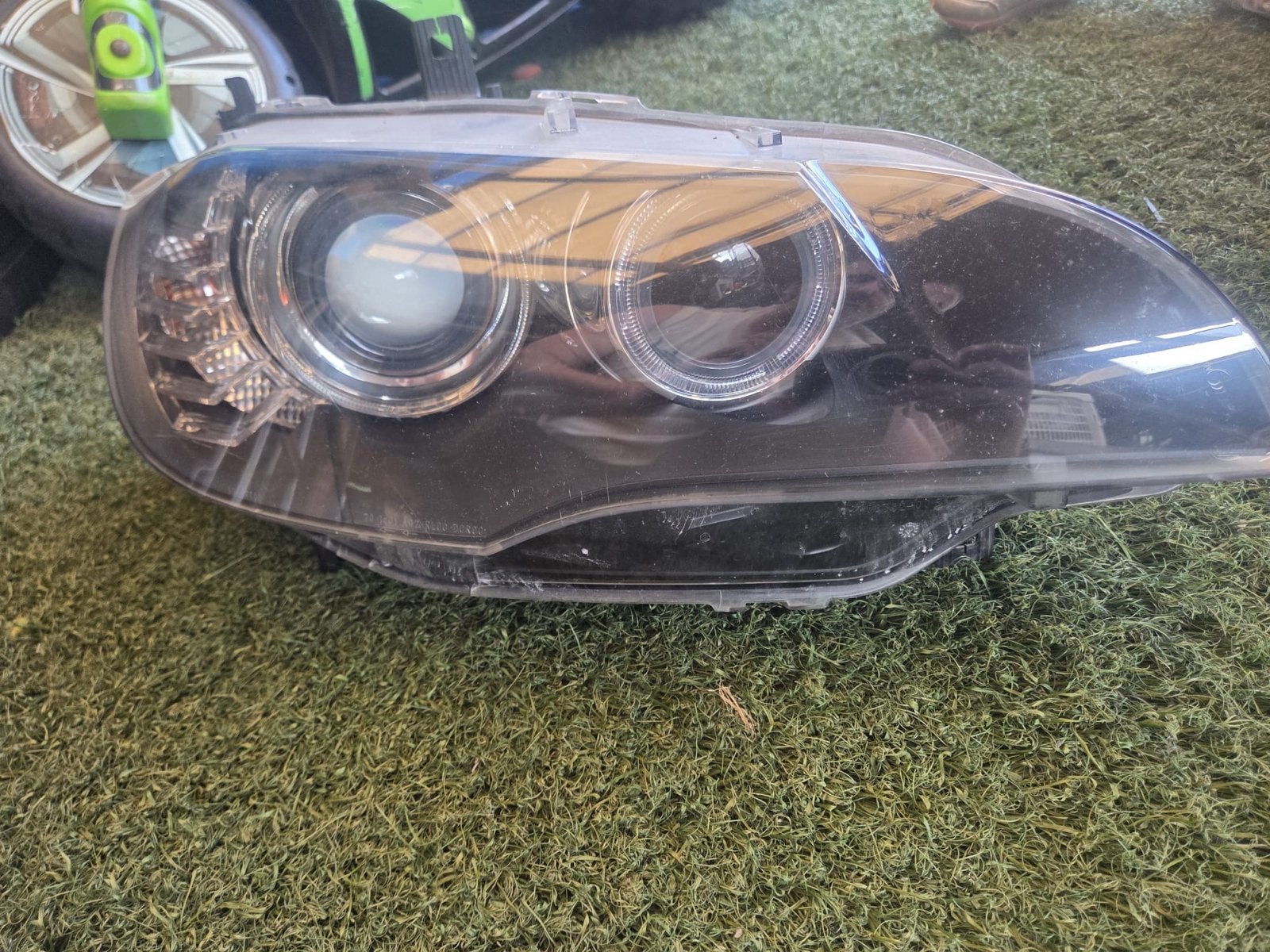 BMW X6 E71 X5 E70 Xenon Koplamp origineel Links Voorzijde, Ophalen of Verzenden, Gebruikt, BMW