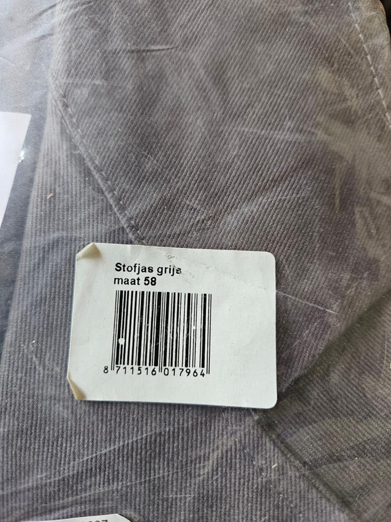 Stofjas Grijs Maat 58 - Nieuw, Onbekend, Ophalen of Verzenden, Grijs, Maat 56/58 (XL)