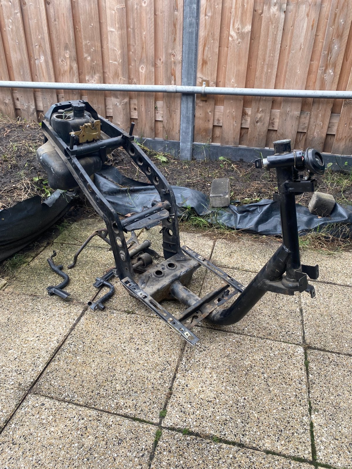 Piaggio Skipper frame, skr frame, Ophalen, Zo goed als nieuw, Frame