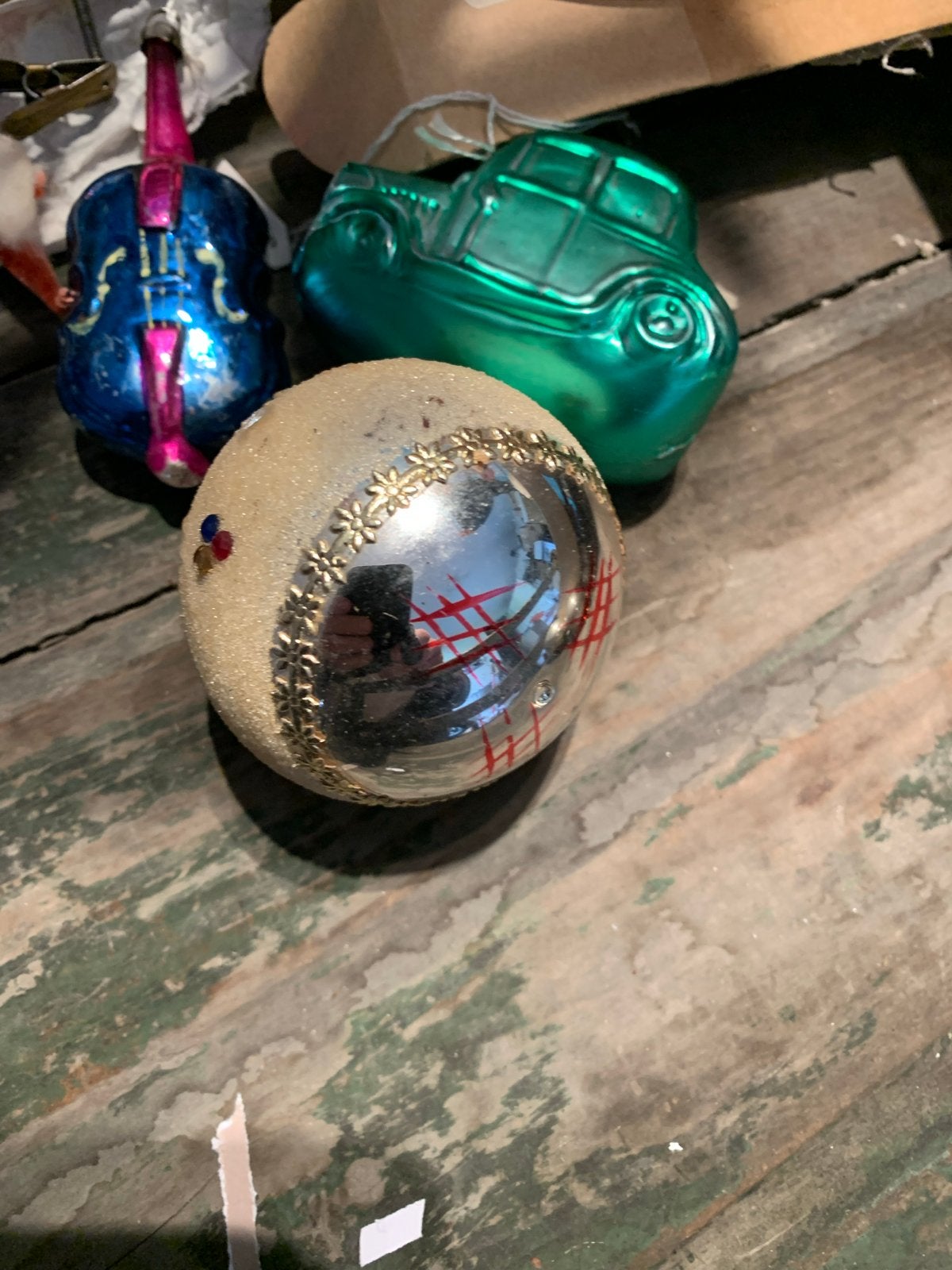 Bijzondere kerstbal kerst, Diversen, Kerst, T, Ophalen of Verzenden, Zo goed als nieuw, N
