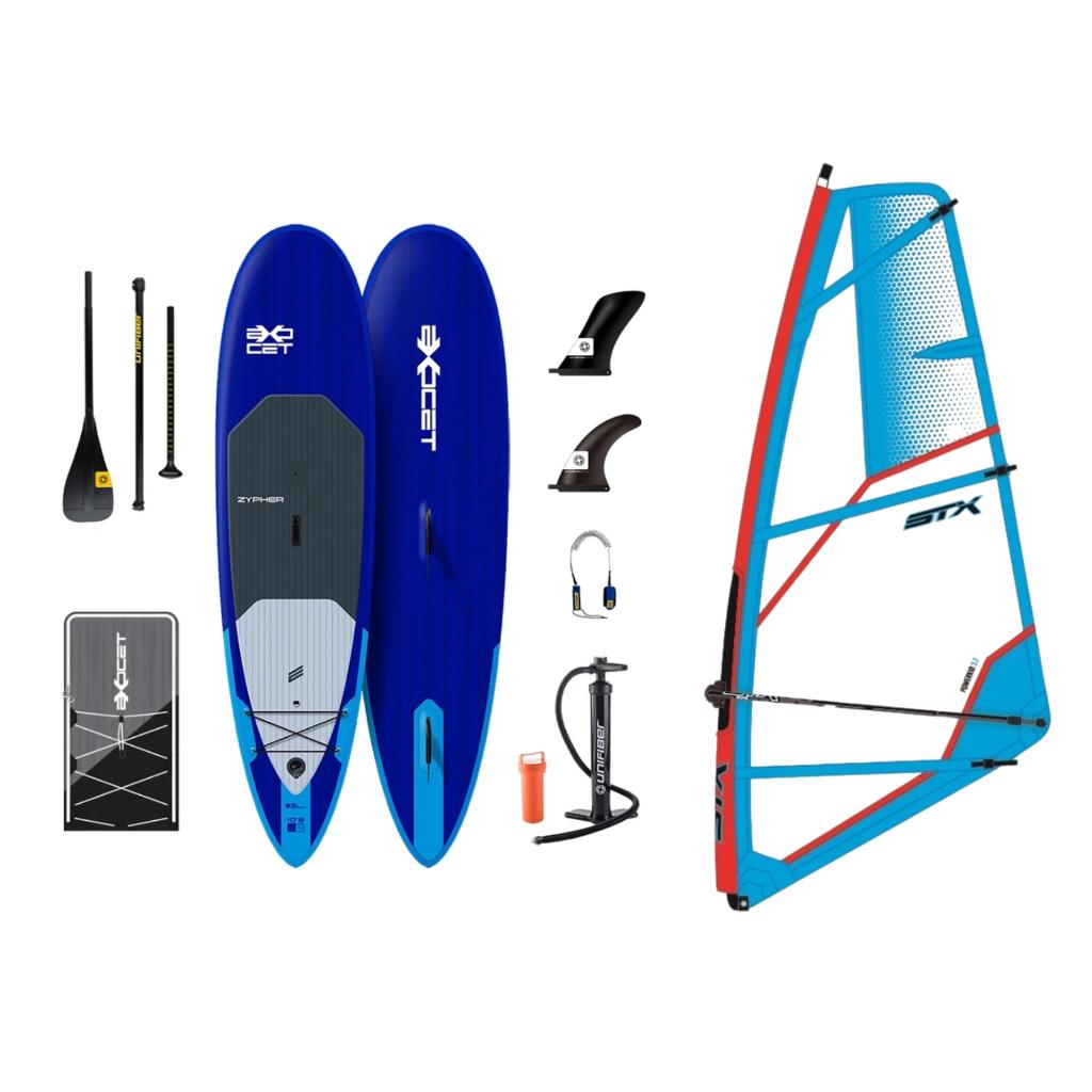 Complete Powerkid Windsurf Set, 250 tot 300 cm, STX, Nieuw, Ophalen of Verzenden