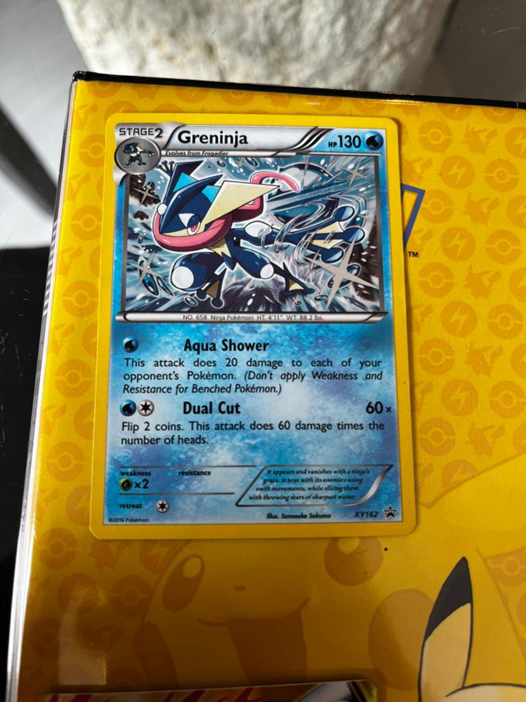 Greninja XY162, Hobby en Vrije tijd, Verzamelkaartspellen | Pokémon, Ophalen of Verzenden, Nieuw, Losse kaart, Foil