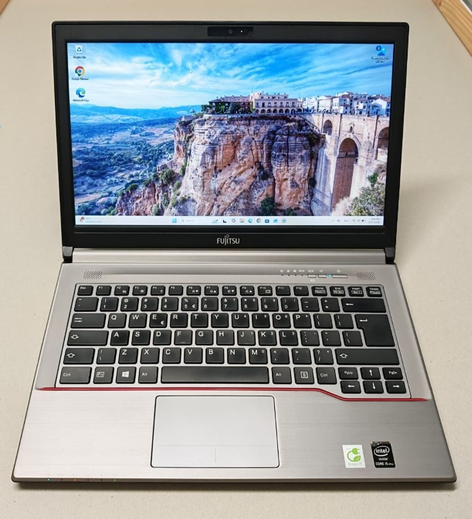 Fujitsu Lifebook E744 14" laptop, Ophalen, Gebruikt, 2 tot 3 Ghz, Qwerty