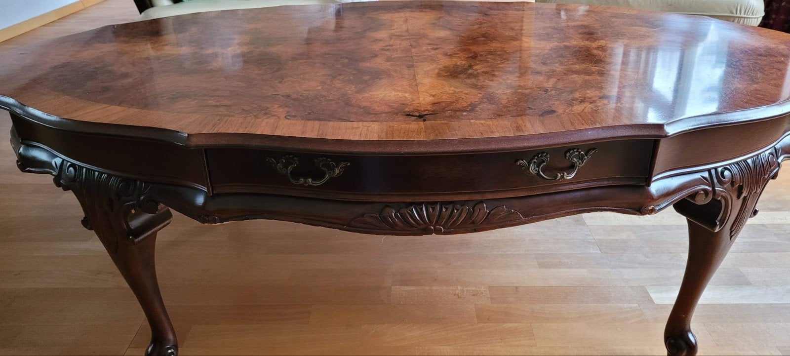 Antieke salontafel Louis de 15e, Antiek en Kunst, Ophalen