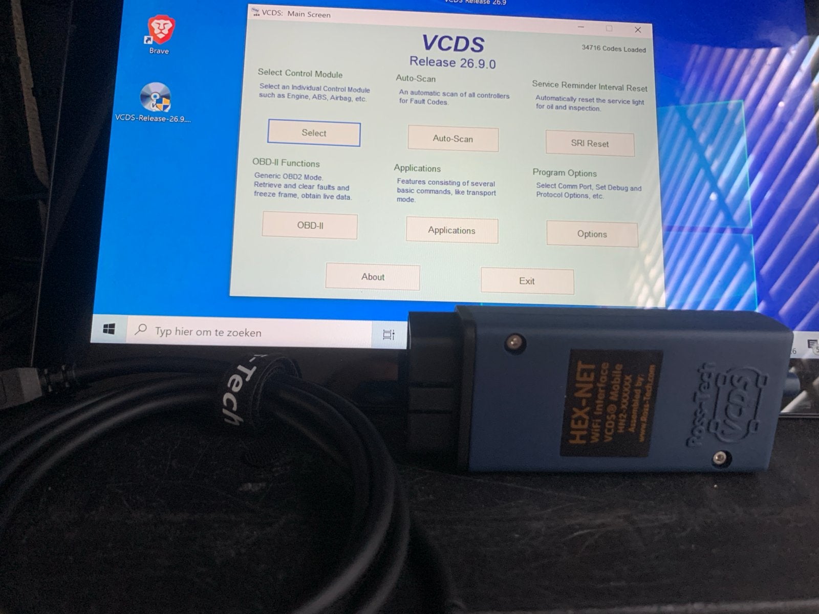 Lenovo Ideapad Miix 700-12ISK met VCDS HEX-NET interface, Computers en Software, Gebruikt, Qwerty, Minder dan 2 Ghz, Ophalen of Verzenden