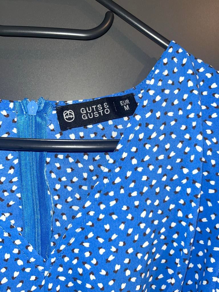 Leuk zomerjurkje van Guts & Gusto, Ophalen of Verzenden, Gedragen, Maat 38/40 (M), Blauw