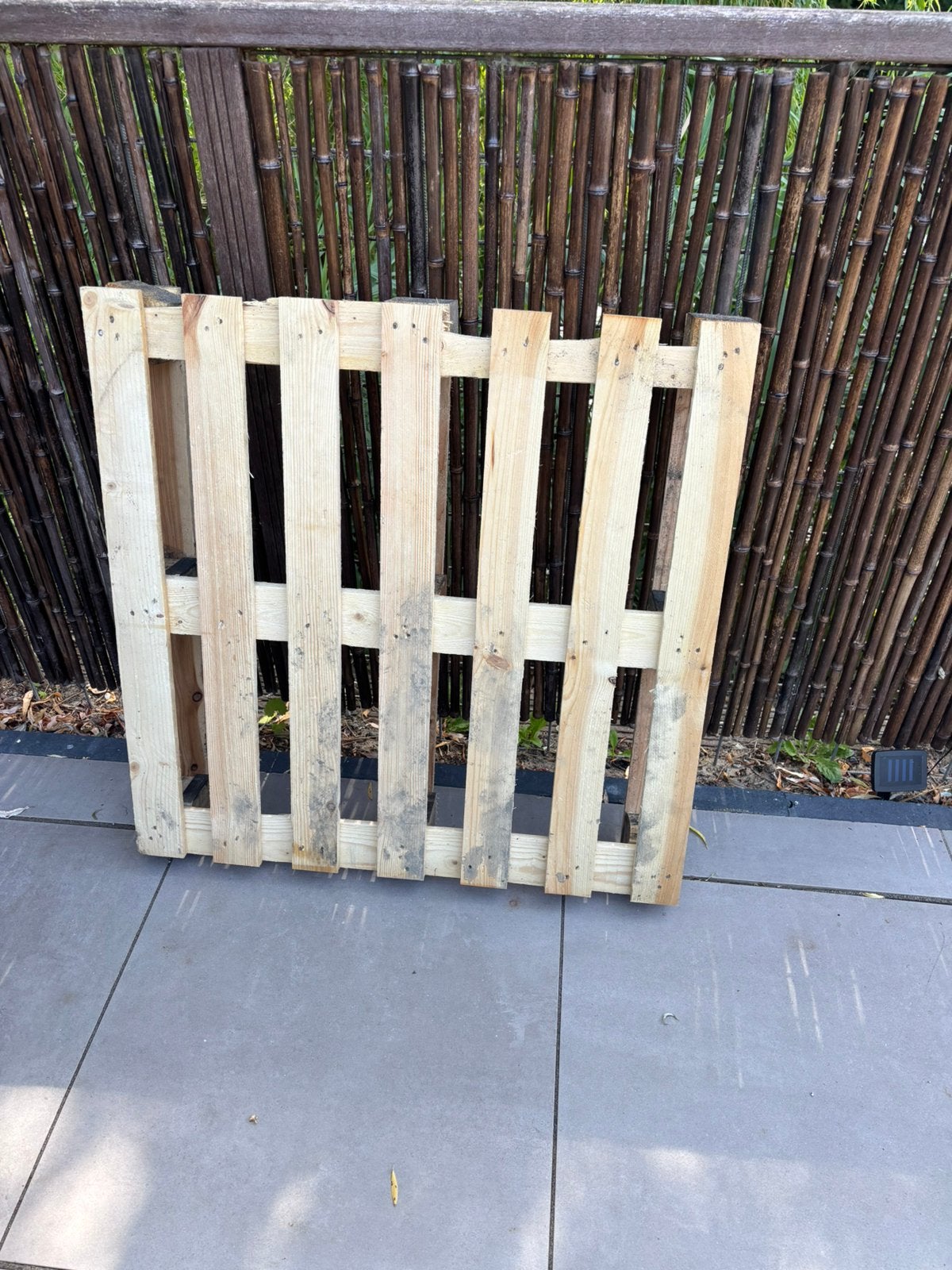 Pallet gratis af te halen., Ophalen, Gebruikt, 50 mm of meer, Minder dan 200 cm
