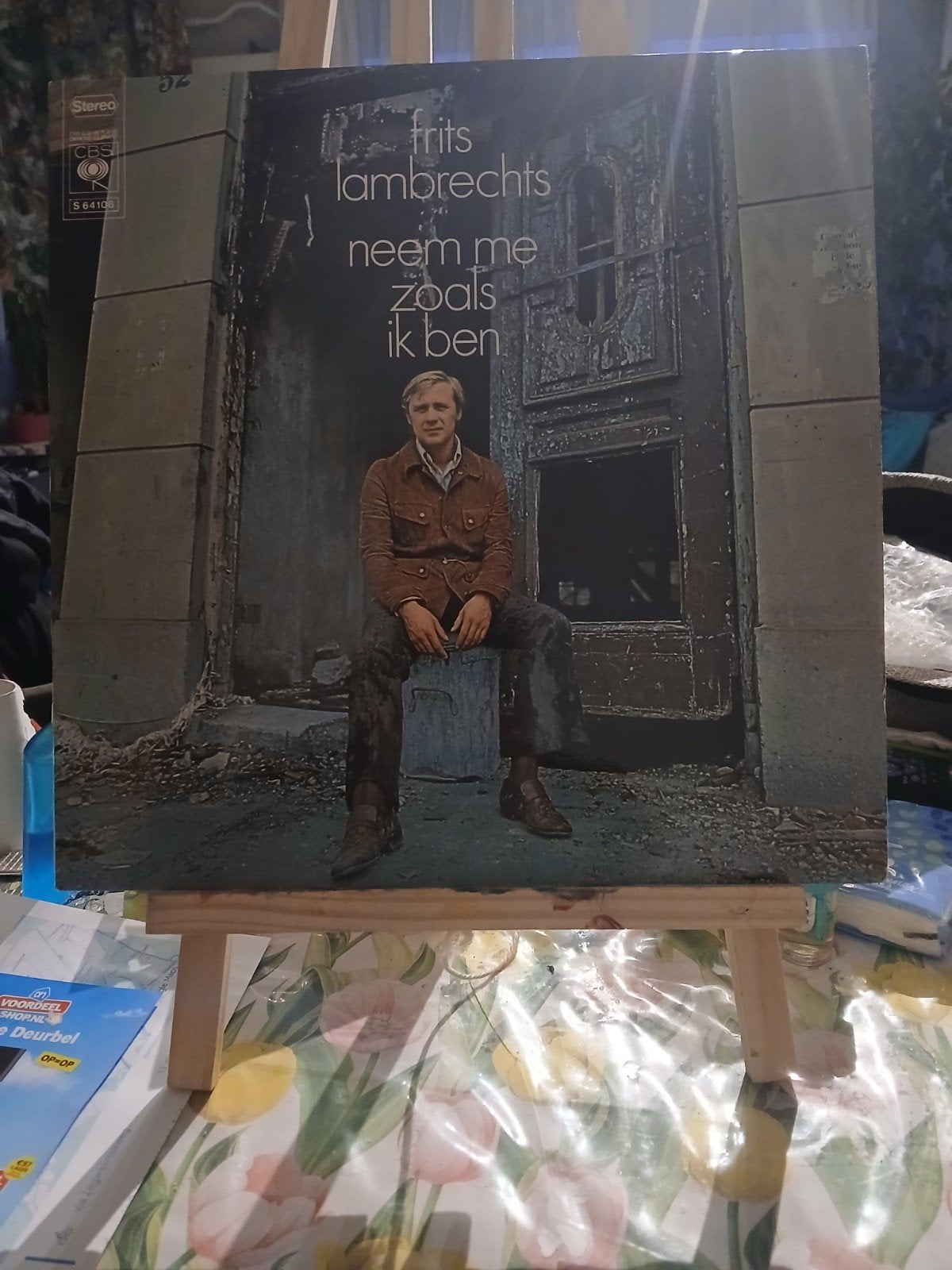 Frits Lambrechts - Neem Me Zoals Ik Ben LP (Pop, 1972), LP, Gebruikt, Ophalen of Verzenden, Pop