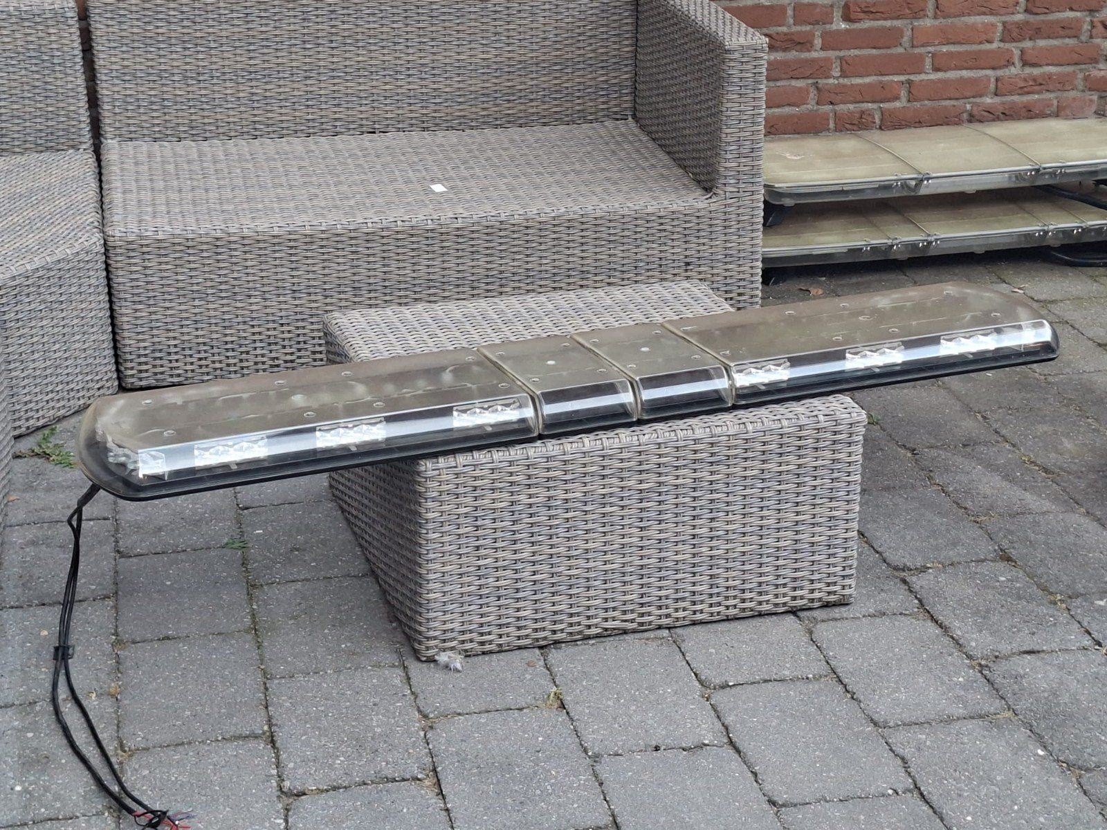 ESG lichtbalk zwaailamp flitsbalk zwaailicht zwaaibalk, Ophalen