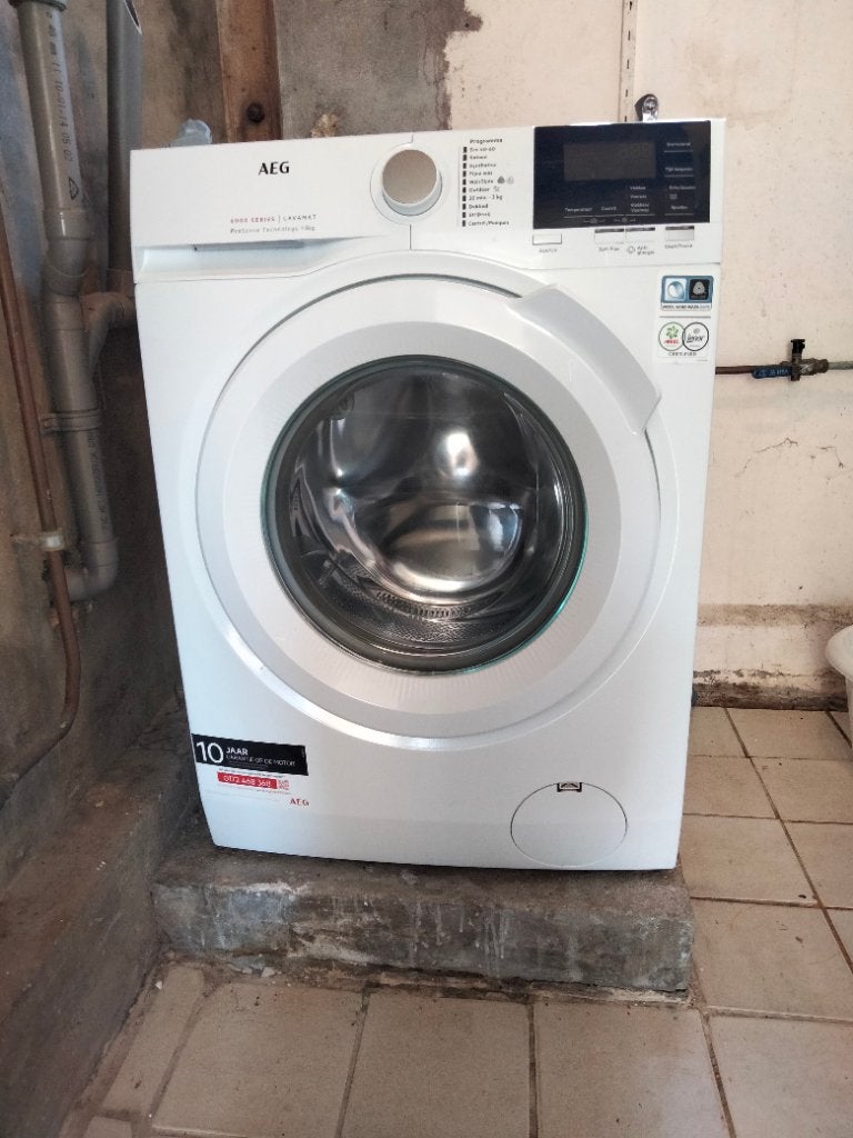AEG wasmachine, Witgoed en Apparatuur, Wasmachines, Ophalen, 6 tot 8 kg, Gebruikt, Wolwasprogramma